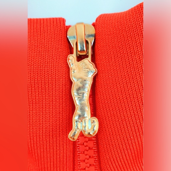 Le Tigre Abington Tracksuit Joggers Sweatpants Pants Navy Red (Pants Only) - Picture 9 of 11